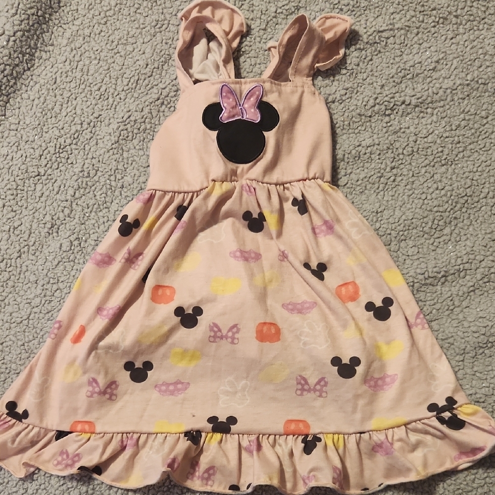 Disney Minnie Mouse Pastel Kids Dress